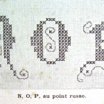 схема вышивки монограммы алфавита букв