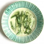 коллекционные фарфоровые фаянсовые декоративные тарелки русско французский альянс